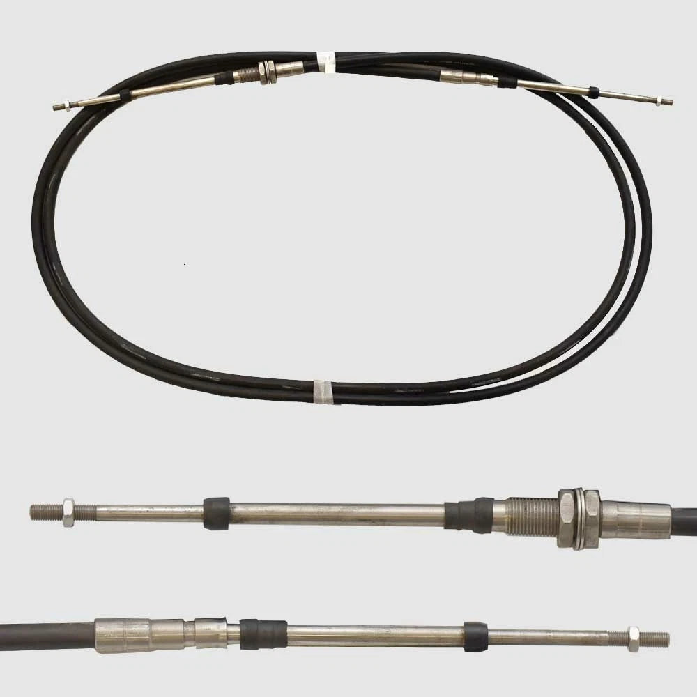 Uflex Boat Bulkhead Control Cable C64BCX19 - 4300 - 43BC Series 19 FT