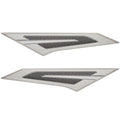 Monterey Elite 25 Boat Side Vent Panels - Anodized Silver (set of 2)