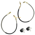 Front Brake Lines Left & Right with Fitting for Polaris Sportsman 400 4X4 1993-1997