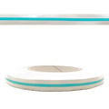 Boat Pinstripe Decal Sticker - 1/2 Inch Aqua Blue - Clear (150FT)