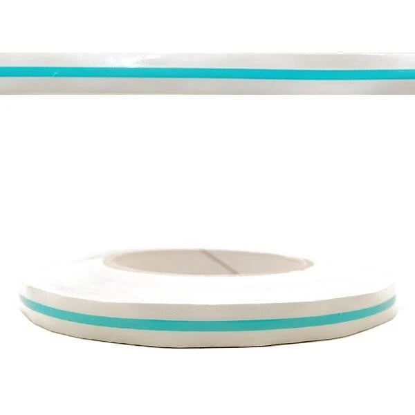 Boat Pinstripe Decal Sticker - 1/2 Inch Aqua Blue - Clear (150FT)
