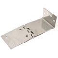 Boat Offset Hinge - 10 X 4 X 2 3/4 Inch Stainless Steel 10 Gauge