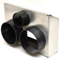 Dometic Boat Air Conditioning Plenum Box 229801669 - 11 5/8 X 8 1/4 Inch
