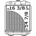SBA310100280 Radiator Fits Ford Holland Tractor 1900