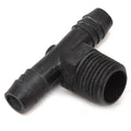 Sailfish Boat Tee Fitting 62128 - 1/2 X 1/2 X 1/2 Inch Black