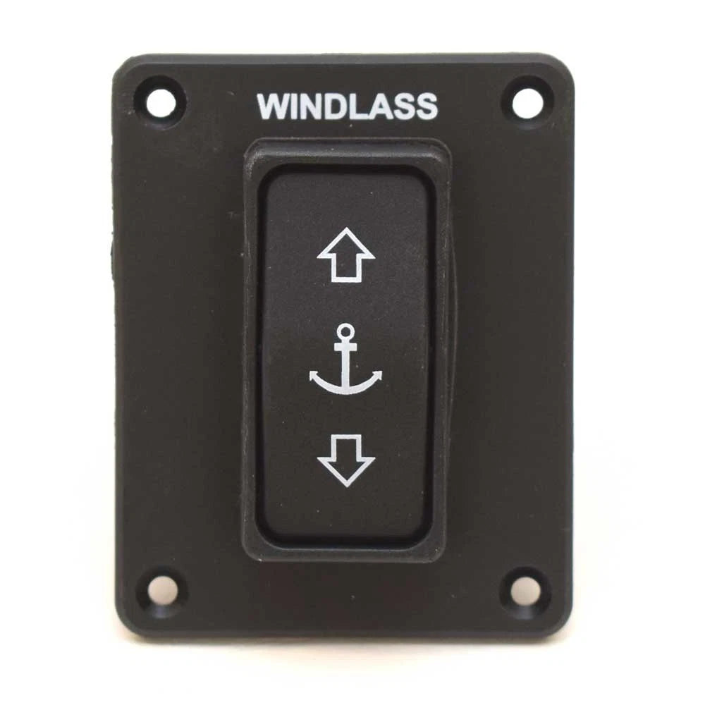Lewmar Boat Guarded Rocker Switch 68000593 - Mom On/Off/Mom on Windlass