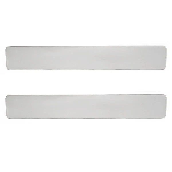 Mastercraft Boat Transom Ladder Plates 550417 - Stainless (pair)