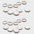 Sea Ray Boat Seat Snap Caps - Gray (20 Piece)