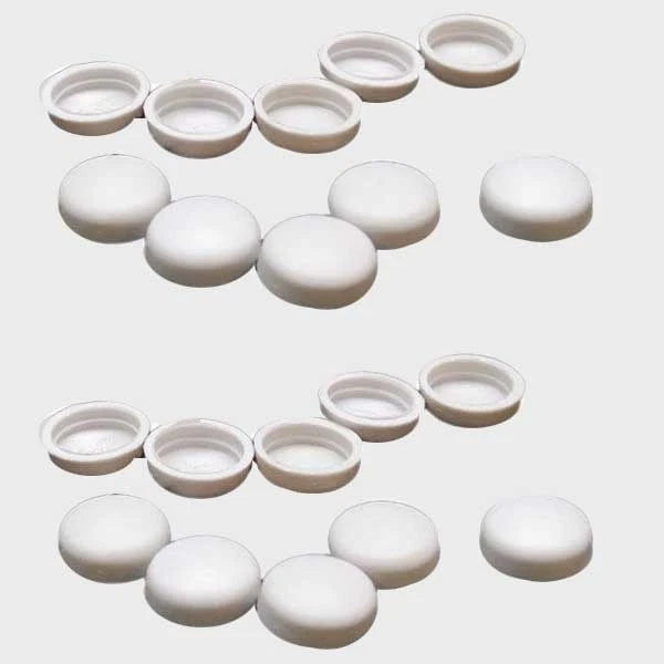 Sea Ray Boat Seat Snap Caps - Gray (20 Piece)