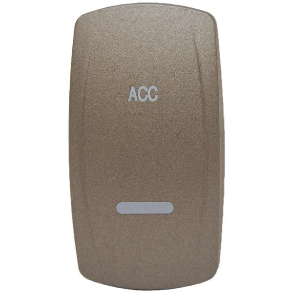 Carling Boat Rocker Switch Plate 411562 - Accessory Light - ACC Actuator