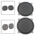 Wired Punched Steel Mesh Speaker Grills Black for Harley Electra Glide