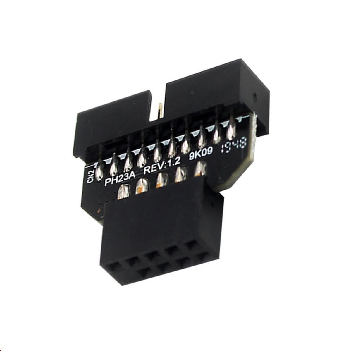 1Pc Panel Plug USB2.0 9-Pin Female to USB3.0 19-Pin Male Adapter for Mainboard C