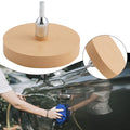 Easy and Secure Usage Rubber Eraser Wheel for Electric Drills 88mm Diameter