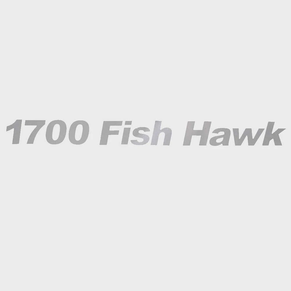 Crestliner 1700 Fish Hawk Silver 16 1/2 Inch Vinyl Boat