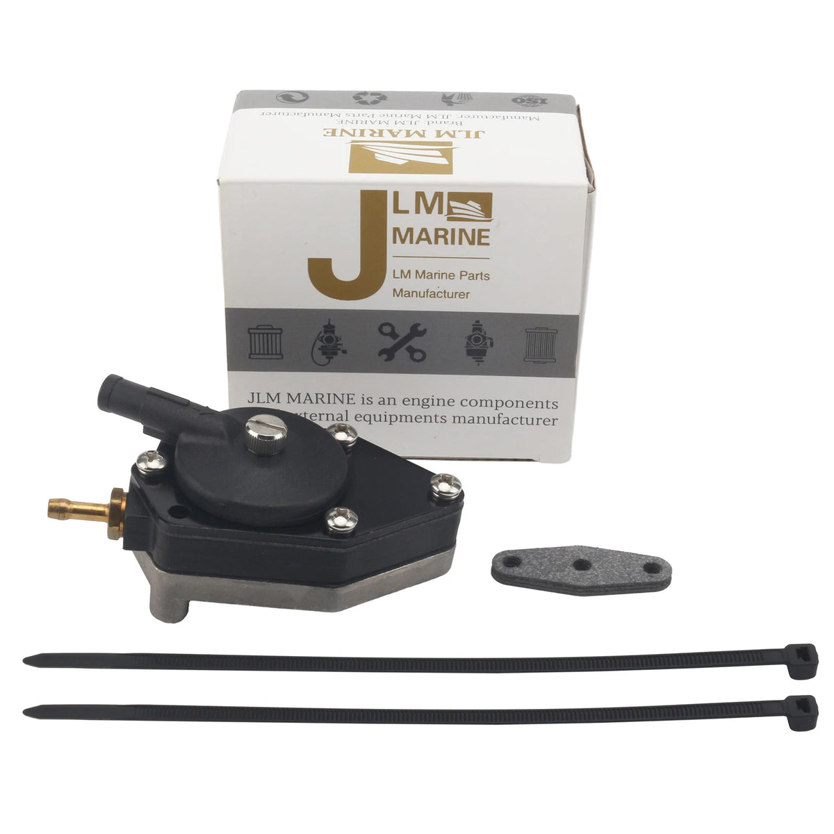 434728 Outboard Fuel Pump & Gaskets Kit for Evinrude Johnson Marine Outboard