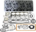 16V Complete Cylinder Head Loaded &full Gasket Kit for Kubota V3300 V3800 Engine