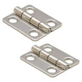 Standard Boat Hinge - 1 1/4 X 1 1/2 Inch Stainless Steel (pair)