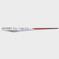 Bass Tracker Boat Hull Decal 110407 - 87 X 7 Inch Metallic Silver