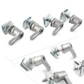 Saddlebag Lock Mounting Screw Kit Fit Harley Touring Road Glide 1993-2023 Chrome