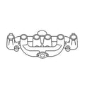 257485 Manifold with Threaded Exhaust-Fits Allis Chalmers Tractor D17 170 175