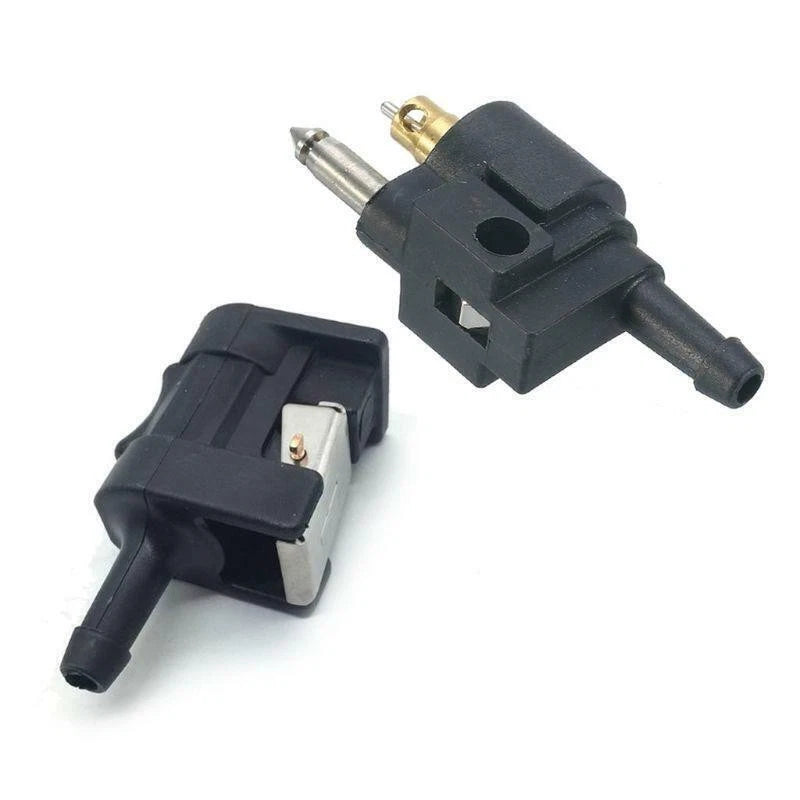 1/4" Fuel Line Hose Coupler Quick Release Connector for Yamaha Outboard Motor
