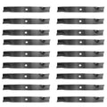 18 Pack: High Lift Mower Blade Fits John Deere Replaces M128485