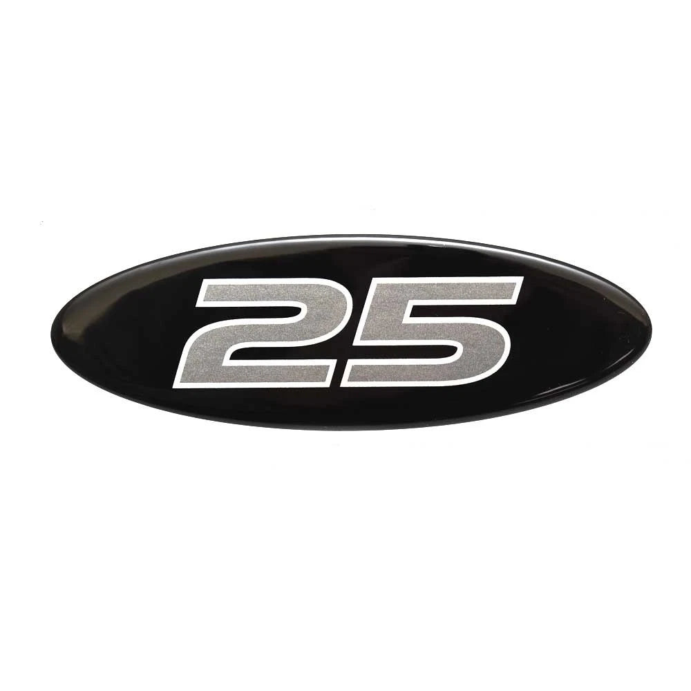 Regulator Boat Raised Decal 13526939 - 25 Model Black Sticker