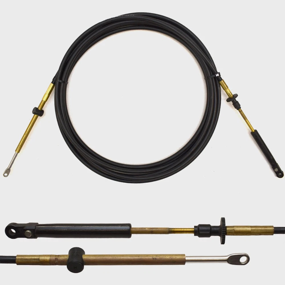 Bennington Boat Steering Control Cable - 14 Foot Evinrude - OMC