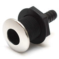 Whitecap Boat Thru Hull S-3800C - Nylon Stainless Steel 5/8 Inch