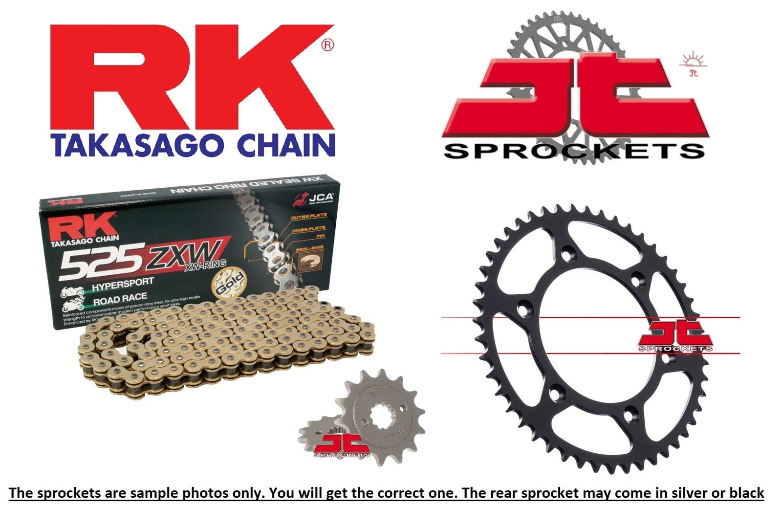 RK Chain and JT Sprockets for Ducati 939 Hyperstrada 16-18