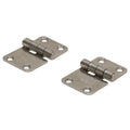 Gem Lux Boat Hinges - 2 3/8 X 1 5/8 Inch Stainless (pair)