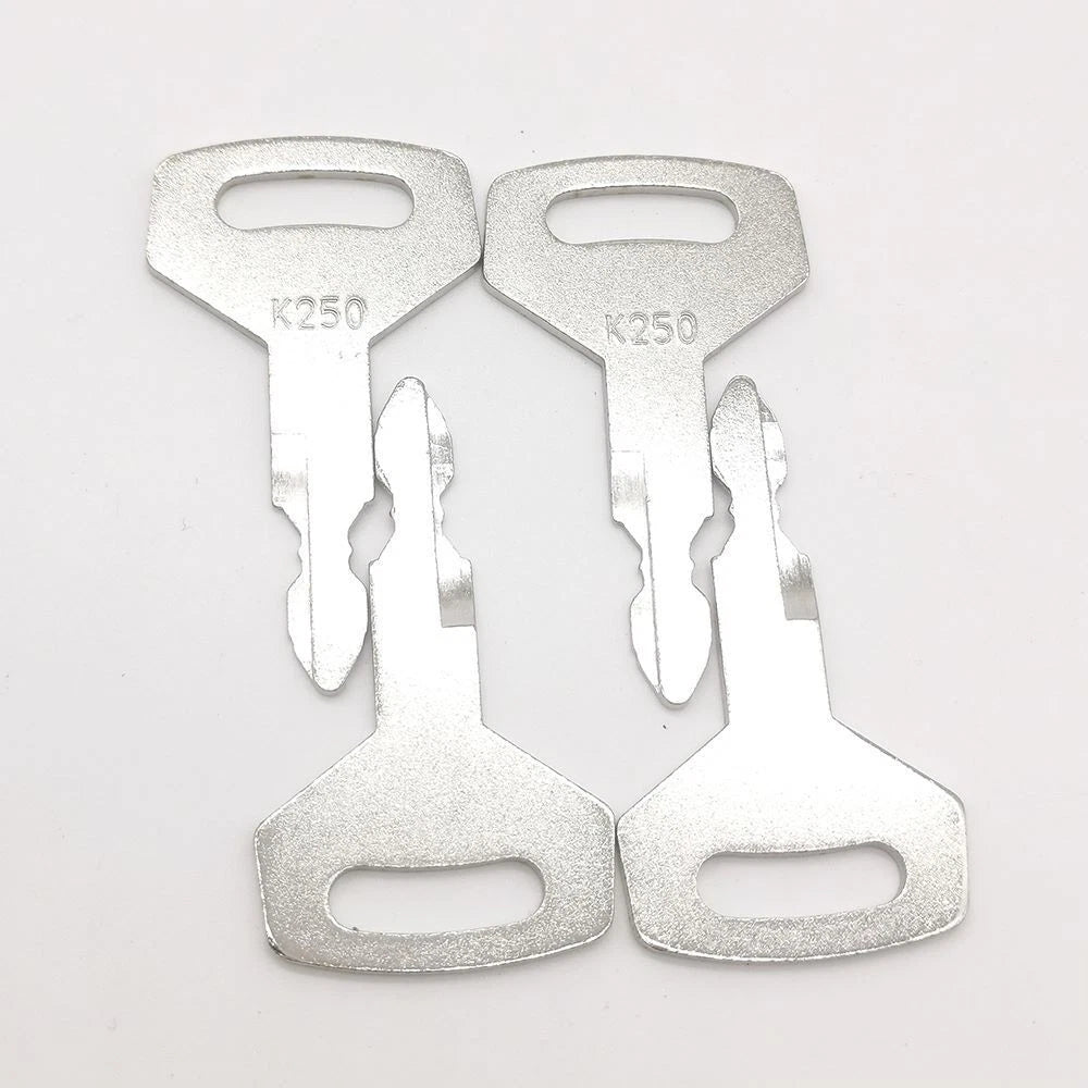 4X Heavy Equipment Ignition Keys K250 for Kobelco Holland Case Excavators