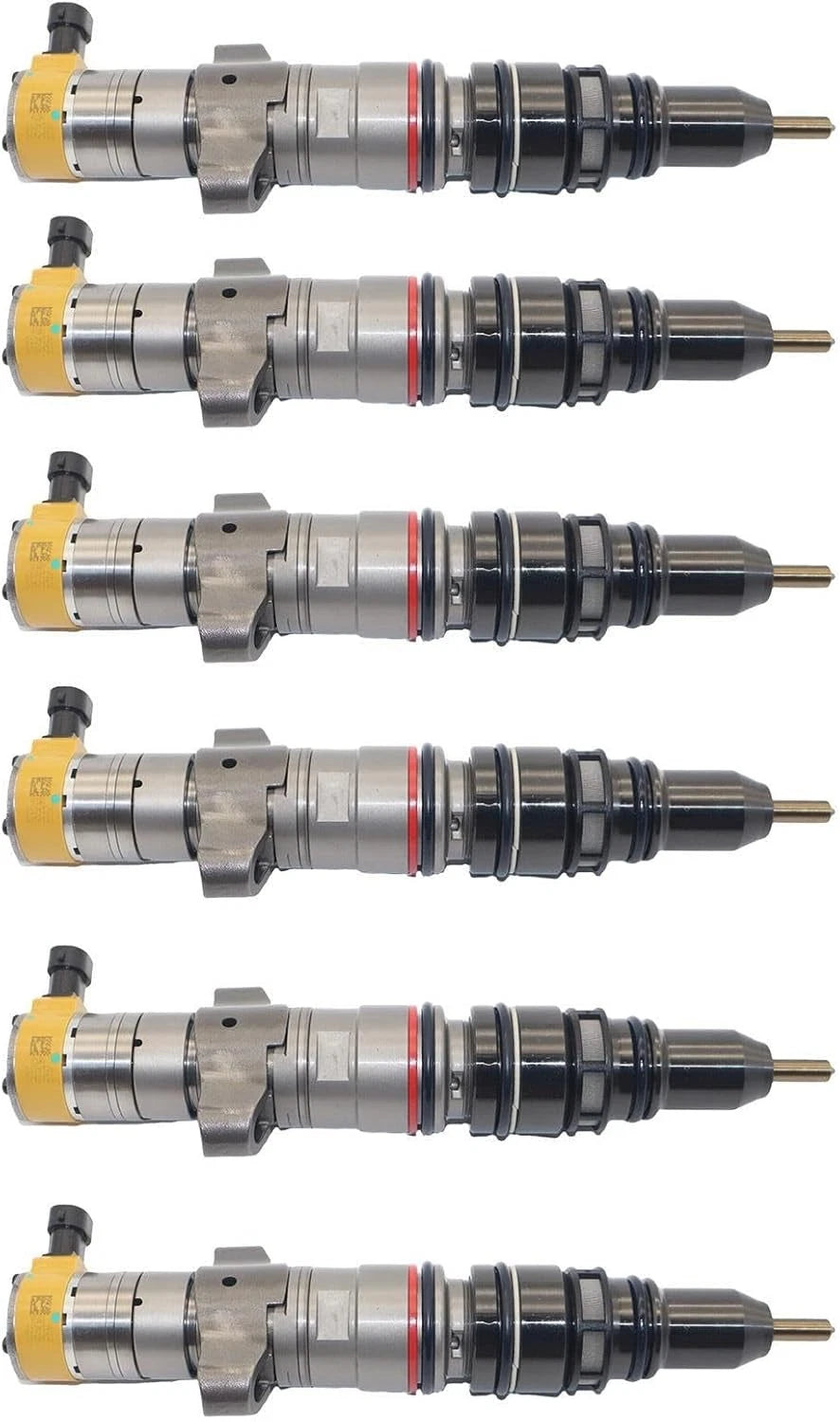 6Pcs Fuel Injector 295-1411 for Caterpillar CAT Engine C7 C9 Excavator 324D 325D