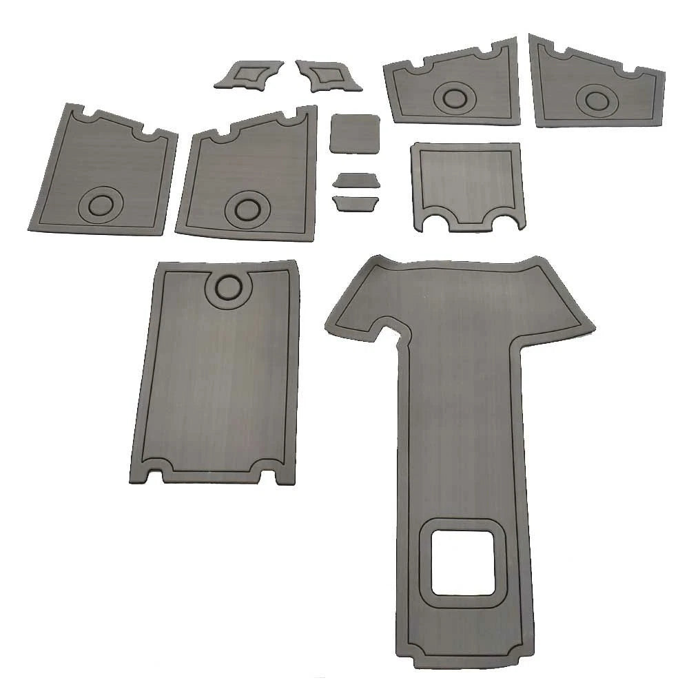 Larson Boat Bow Floor Mats 8137917 - FX 1750 DC Gray (kit)