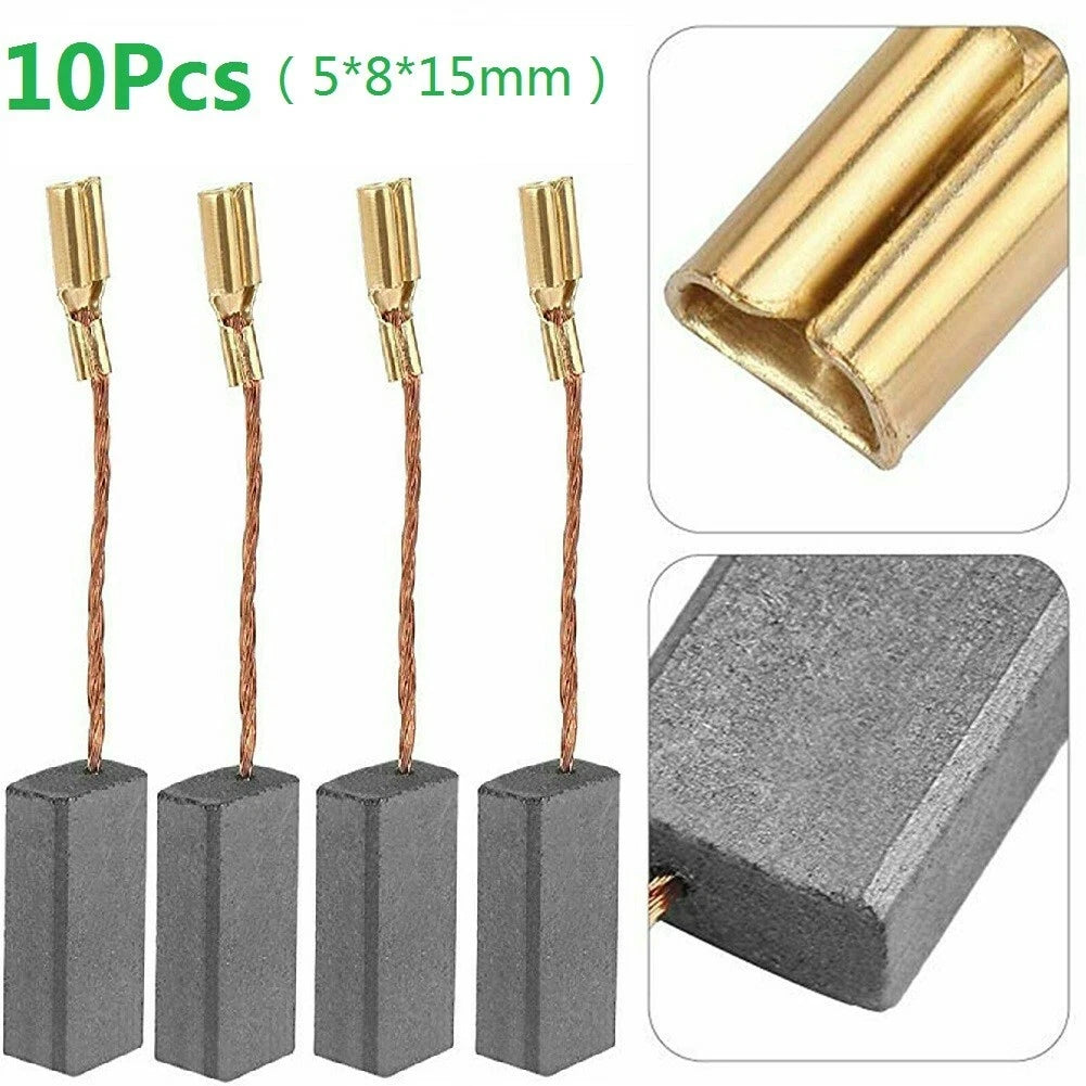10 X Carbon Brushes Replacement for Bosch Motor Angle Grinder 15mm X 8mm X