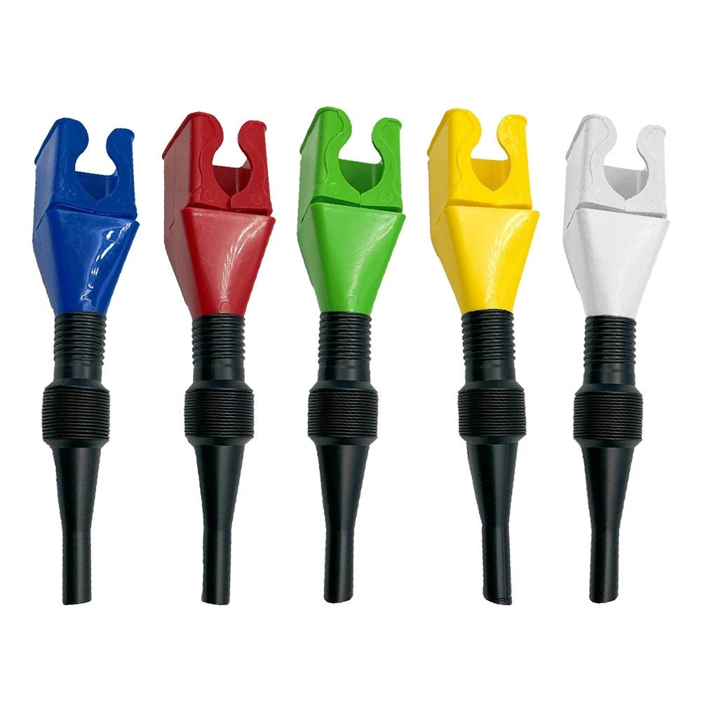 Snap Funnel Accessories Green Multi-Purpose Oil Funnel Snap Funnel Tool Yellow