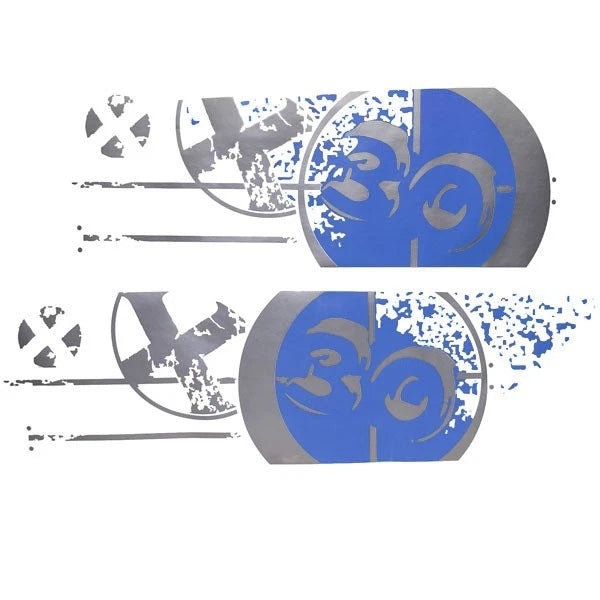 MasterCraft X30 Boat Decal 750216 - Mediterranean Blue (set of 2)