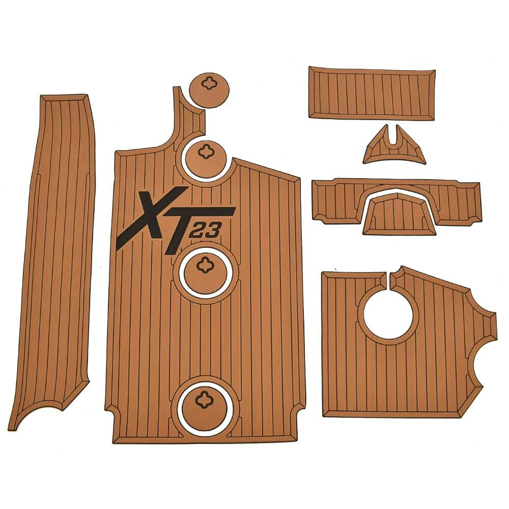 MasterCraft Boat Floor Mats 553951A - XT23 Mocha Brown (set of 11)