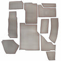 Cobalt Boat Non-Skid Cockpit Mats 403835 - A36 Slate Gray Red (11PC)