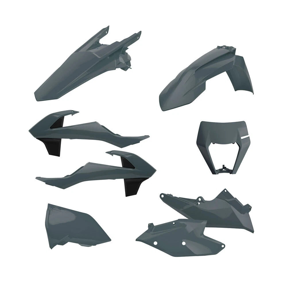 Polisport Grey Enduro Plastic Kit for KTM 300 EXC 2017-2018