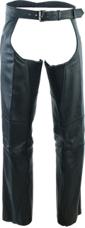 Kuryakyn Leather by River Road Longhaul Leather Chaps XL for Motorcycles
