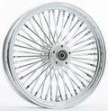 HardDrive Chrome Spoked Front Wheel 18x3.5 for V-Twin Motorcycles 2000+