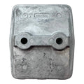 Mercury Quicksilver 8M0111654, Marine Anode Plate for Four Stroke V8, OEM