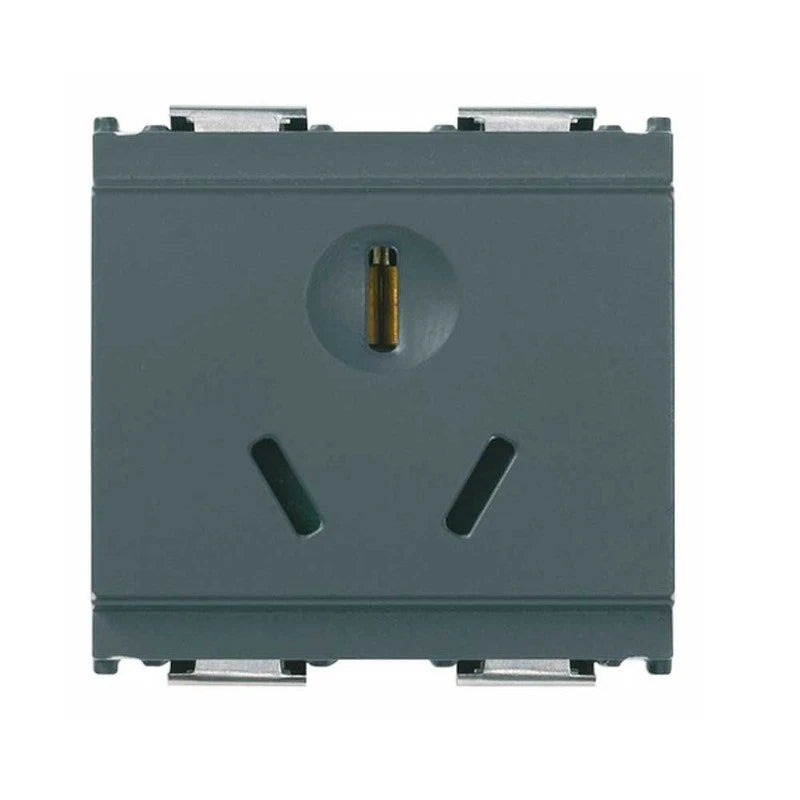 Vimar Boat Chinese SICURY Outlet 16254 - Carver 15A 250V Gray 2P+E