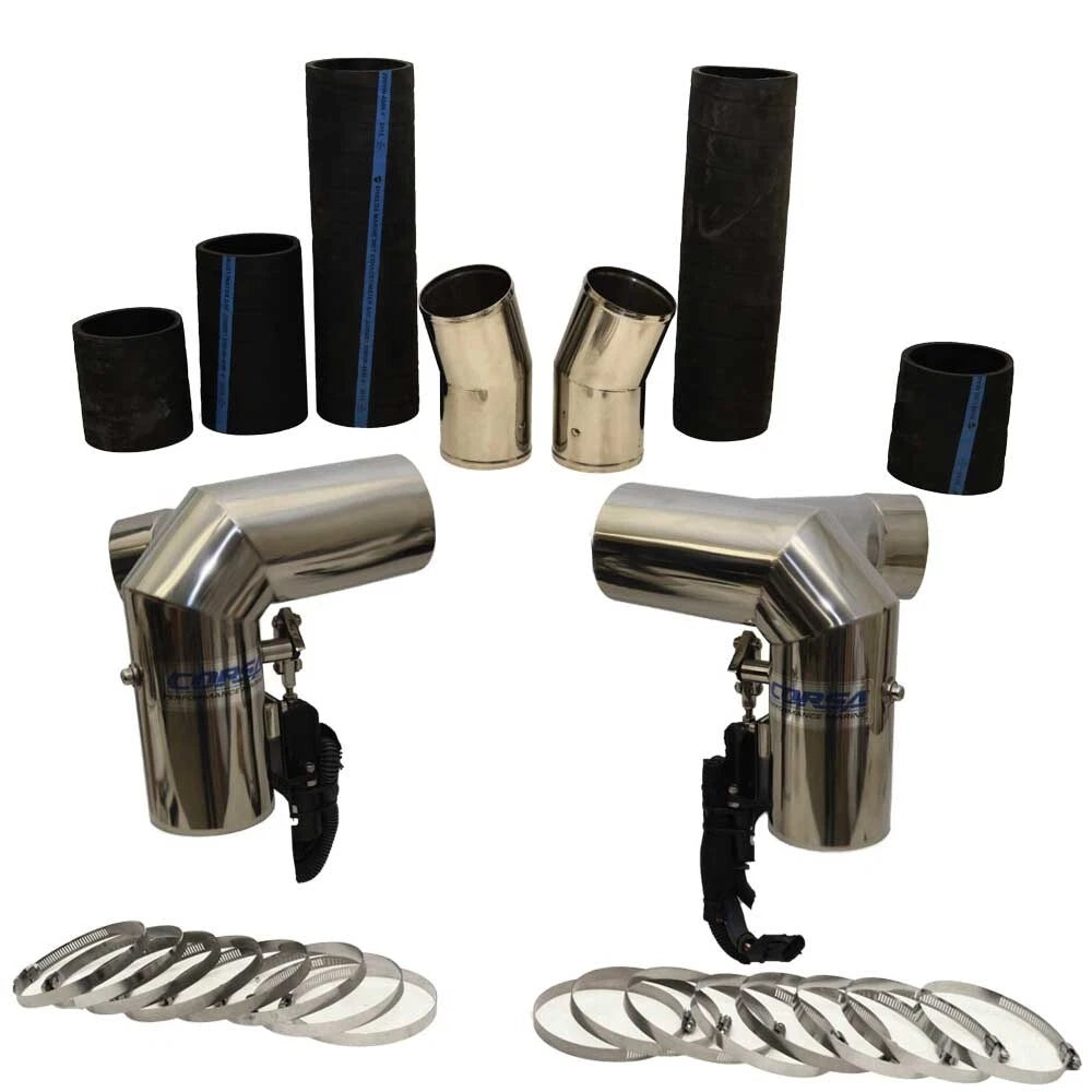 Mercury SB CAT Boat Corsa Exhaust Kit - Sea Ray (incomplete Kit)