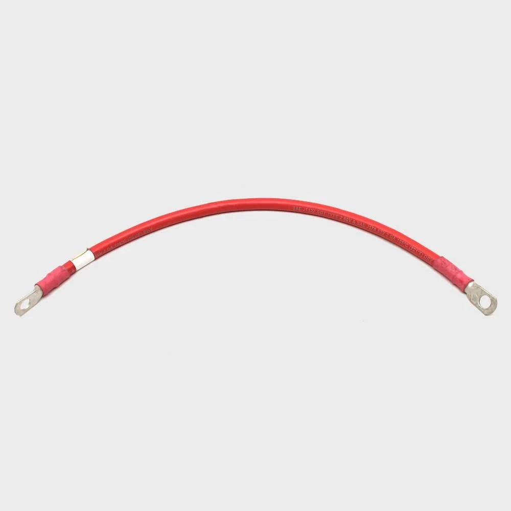Tracker Boat 2 AWG Batter Cable 176645 - Marine Wire 18 3/4 Inch Red