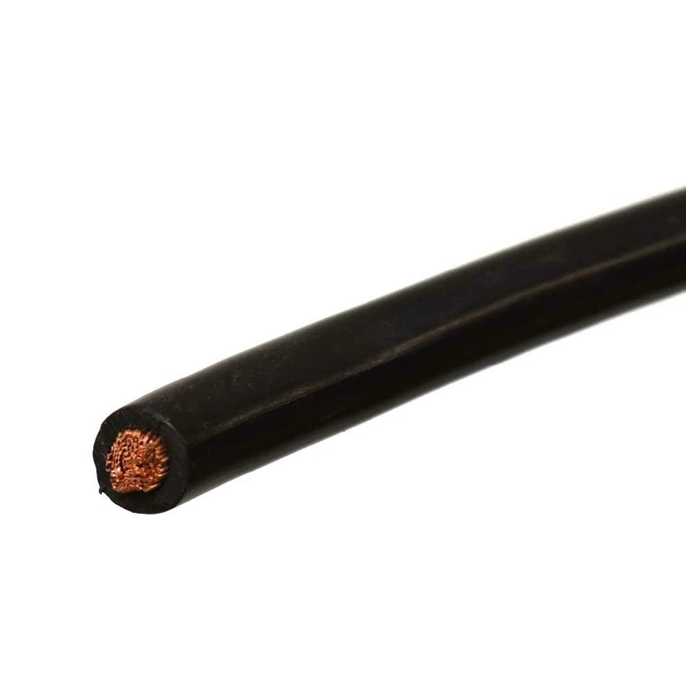 Boat Primary Marine Wire 6UKL1283 - Black 6 AWG 600V Stranded (FT)