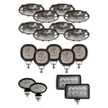 LED Flood Beam Light Kit for CIH Combines - (pkg. of 17)