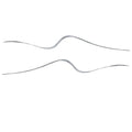 Lund Boat Decals - 60 Inch Silver Stickers (set of 2)