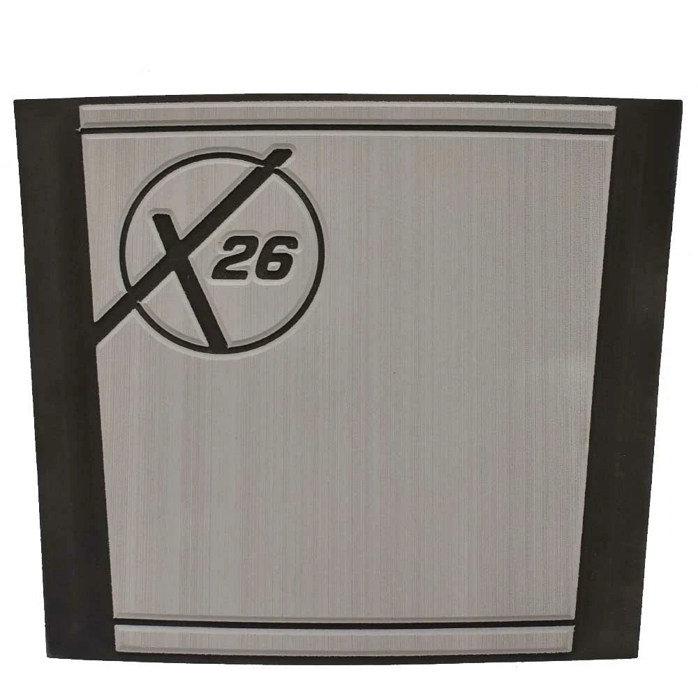 MasterCraft Boat Non-Skid Mat 553985 - X26 Bow Step Storm Gray Black